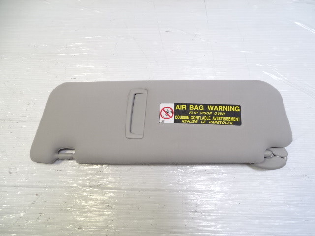 11 Lexus LS460 sun visor, right, gray 74310-50491