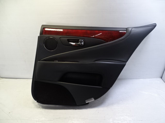 11 Lexus LS460 door panel, right rear, black short WB 67630-50M80