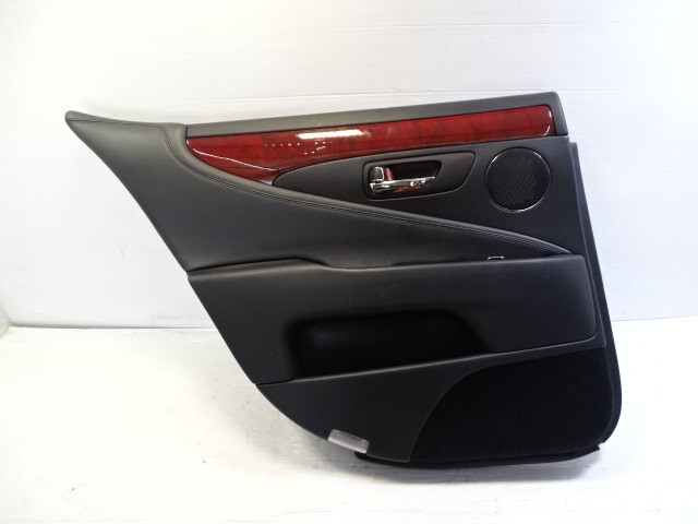 11 Lexus LS460 door panel, left rear, black short WB 67640-50M80