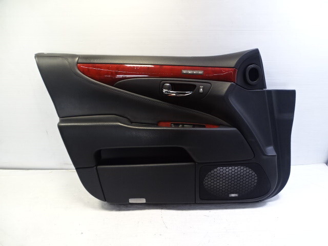 11 Lexus LS460 door panel, left front, black 67620-50B70