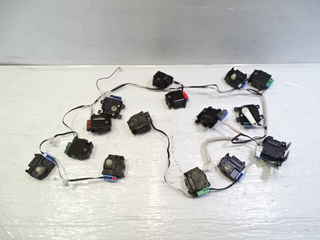 11 Lexus LS460 hvac actuator servo set, front 063800-0930, 063800-0940
