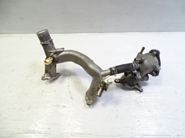 11 Lexus LS460 coolant termostate w/by pass pipe 16323-38030 16355-38020