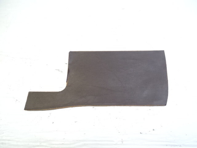 85 Mercedes R107 380SL trim, interior A-pillar cover, left lower, brown