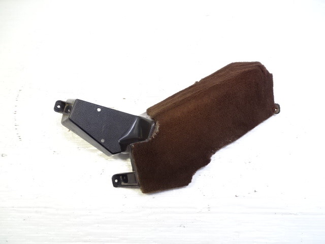 85 Mercedes R107 380SL trim, foot rest panel, 1079760060 brown