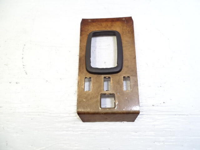 85 Mercedes R107 380SL wood trim, center console, burlwood