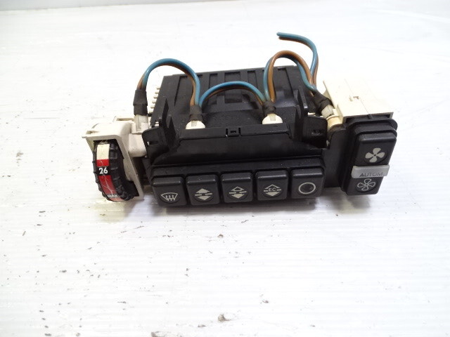 85 Mercedes R107 380SL switch, AC heater climate control 1078302685