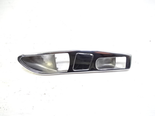 85 Mercedes R107 380SL door handle trim, interior, left, chrome