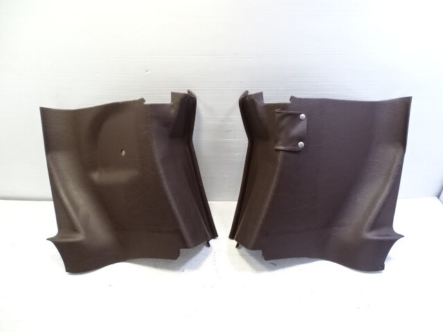 85 Mercedes R107 380SL trim set, interior quarter covers, brown