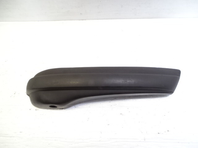 85 Mercedes R107 380SL trim, bumper end extension, left front 1078801570