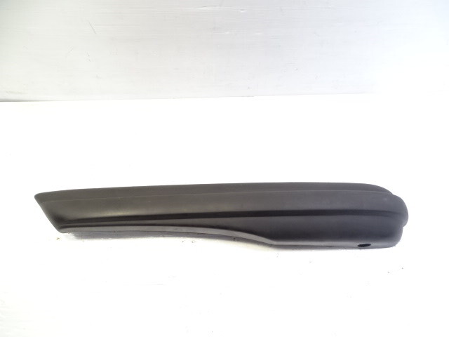 85 Mercedes R107 380SL trim, bumper end extension, left rear 1078801571