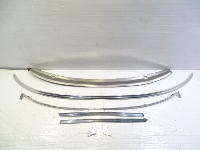 85 Mercedes R107 380SL trim set, windshield surround, chrome