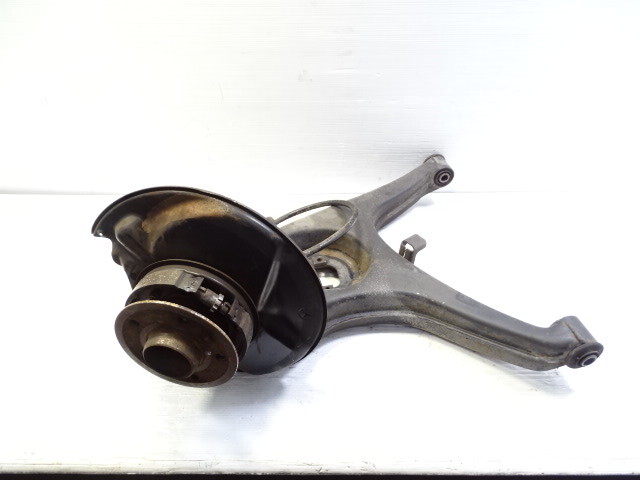 85 Mercedes R107 380SL trailing arm, hub, right rear control 1263570105