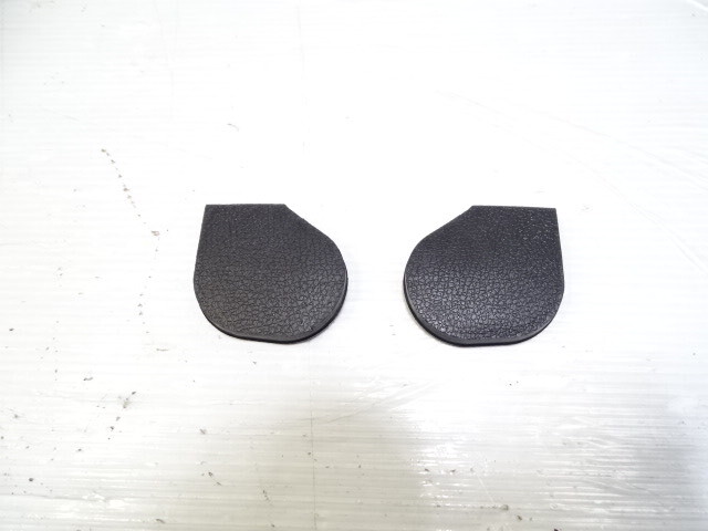 79 Mercedes W123 300CD trim set, seat belt runner bolt cover 1239191620 1239191520