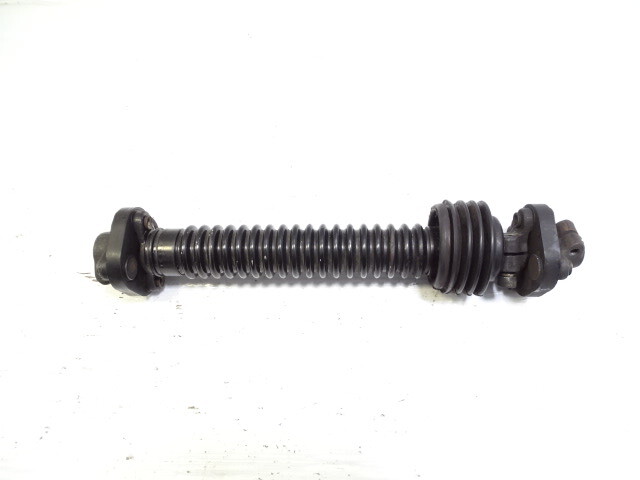 79 Mercedes W123 300CD steering column linkage shaft, intermediate lower, 1234620346
