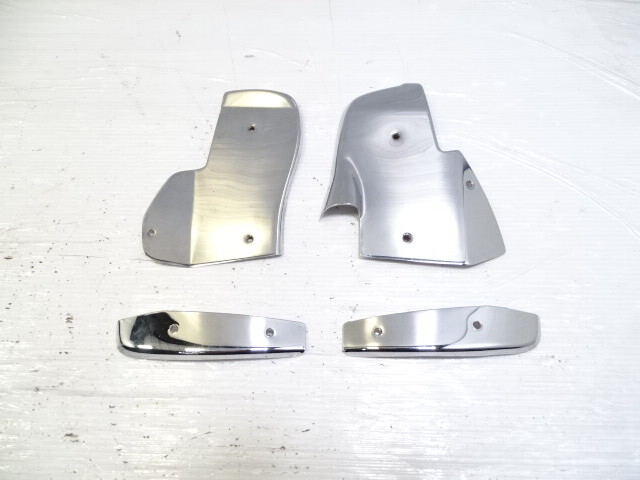 79 Mercedes W123 300CD trim set, door edge chrome covers, left / right Coupe