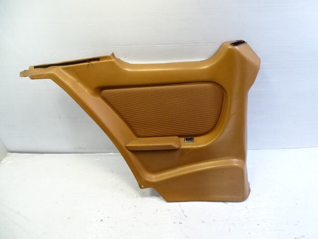 79 Mercedes W123 300CD door panel, left rear palomino Coupe