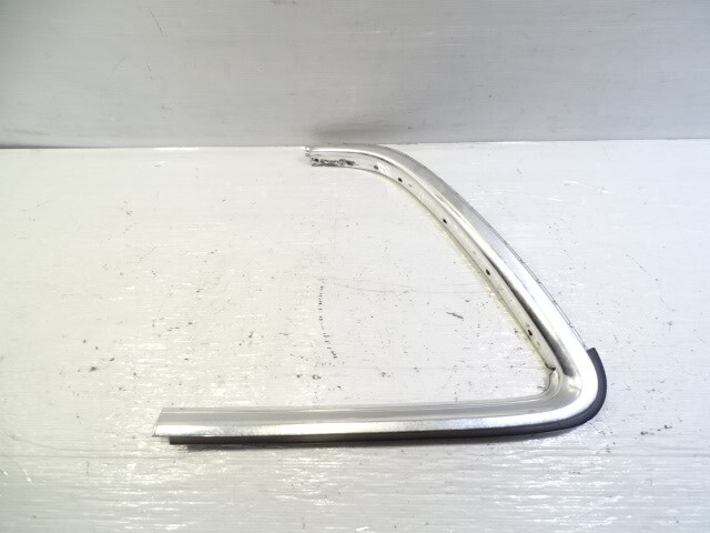 79 Mercedes W123 300CD trim quarter window molding left Coupe