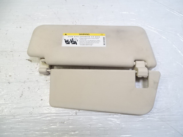 14 Mercedes W222 S550 sunvisors, left, 2228100610 beige