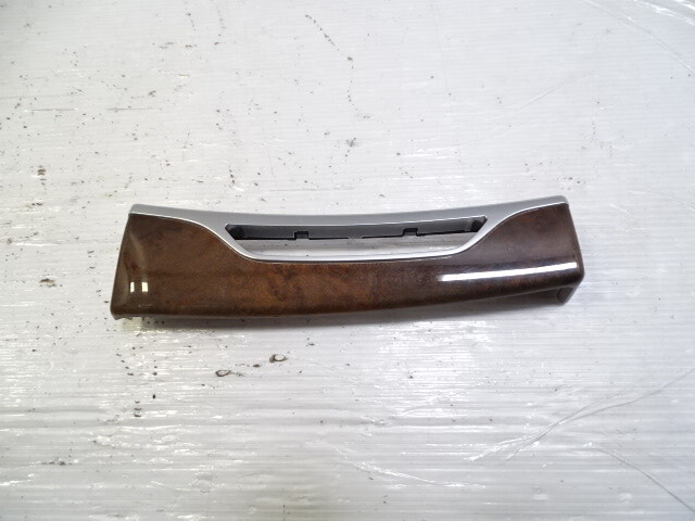 14 Mercedes W222 S550 trim, dash wood bezel, burred valnut veneer, 2226801071
