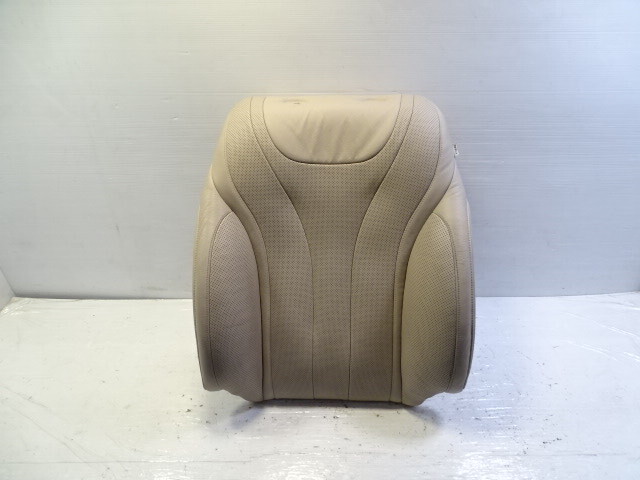 14 Mercedes W222 S550 seat cushion, back, left front, beige