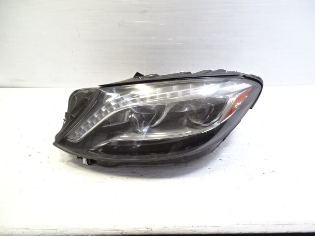 14 Mercedes W222 S550 lamp, headlight, left, 1305236944