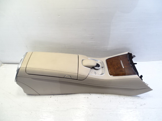 14 Mercedes W222 S550 center console, w/control switch, 2226803504 beige