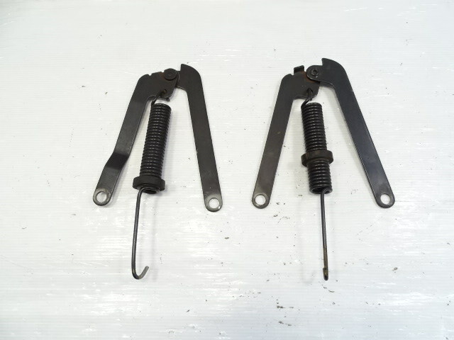 Mercedes R107 380SL hood hinge / spring set, blue black