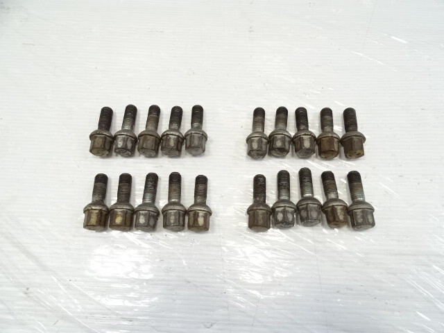 Mercedes R107 380SL lug nuts, set of 20, short
