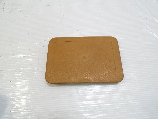Mercedes R107 380SL trim, fuse box cover, palomino, passenger footwell, 1075452500