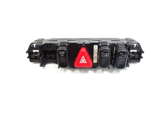 Mercedes R170 SLK320 switch panel, door lock, hazzard, esp off, hazard 2108210071