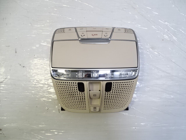 Mercedes W222 S550 lamp, dome light, front 0009063203 beige