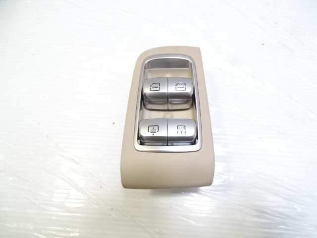Mercedes W222 S550 switch, window, right rear 2229052104 beige