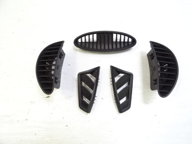 Mercedes R171 SLK280 trim set, dashboard vents, 1718300454, 1718310059