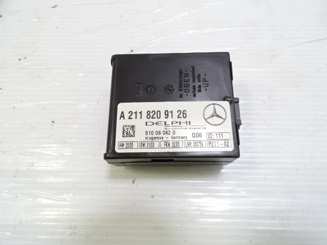 Mercedes R171 SLK280 module, anti theft, 2118209126