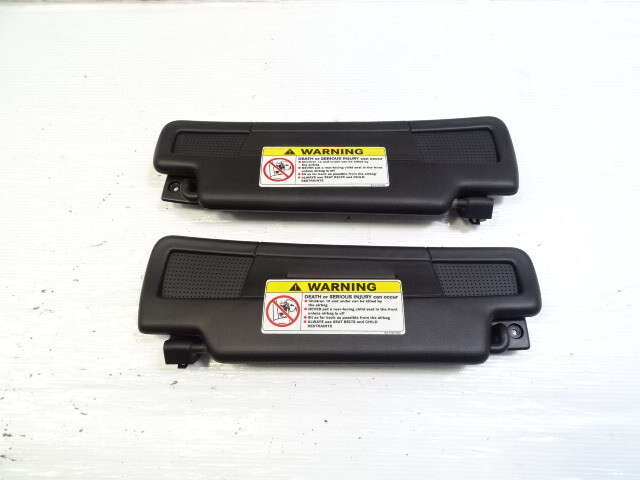Mercedes R171 SLK280 sunvisor set, left and right, black, 1718100110, 1718100210