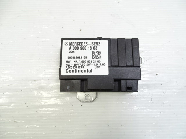 Mercedes X166 GL450 module, fuel pump control, 0009001803