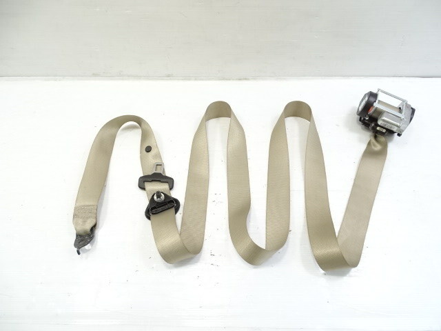 Mercedes X166 GL450 seat belt, right rear, 3rd row, beige, 1668601886