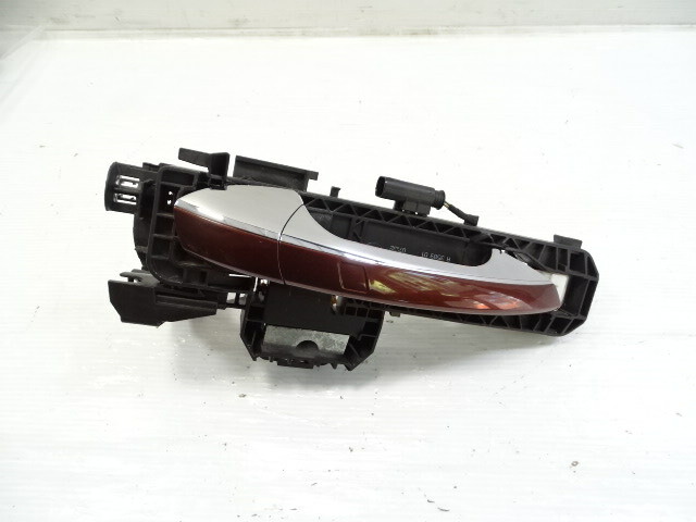 Mercedes X166 GL450 door handle, exterior, right front, keyless, 2047660605, vermillion metallic