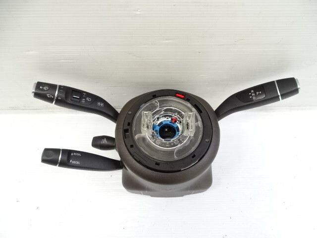 Mercedes X166 GL450 switch, steering column turn signal wiper, 1669009600, brown