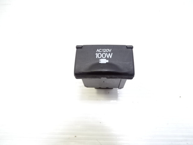 Lexus GX460 switch, power outlet 3rd row rear, ac120v, 85530-35050 black