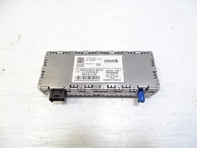 Mercedes R172 SLK350 SLK250 module, sirius satellite radio, 2128706489