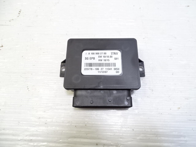 Mercedes R172 SLK350 SLK250 module, parking brake control 1669002700