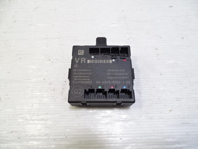 Mercedes R172 SLK350 SLK250 module, door control, right 2129002501