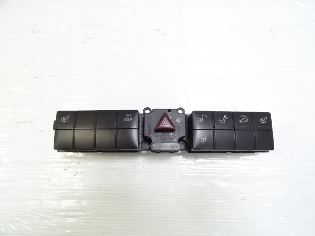 Mercedes W209 CLK55 switch, hazard, heated seats, power lock, 2038701310