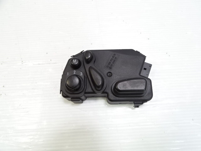 Mercedes W209 CLK55 switch, seat adjust, left front, 2098202510