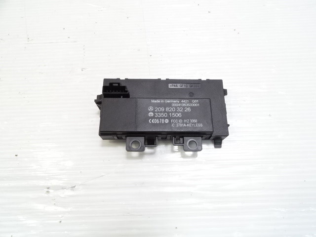 Mercedes W209 CLK55 module, keyless go, 2098203226