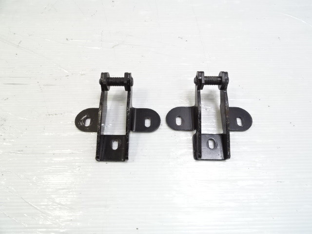 Mercedes W209 CLK55 bracket set, boot lid hinges, 2097500176