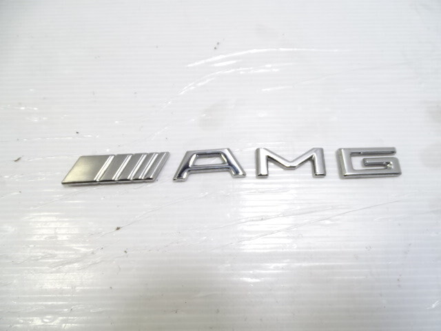 Mercedes R230 SL55 SL500 emblem, on trunk lid AMG