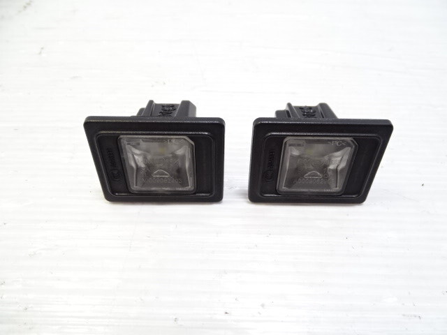 Mercedes X166 GL450 license plate lamp set, 0009062903