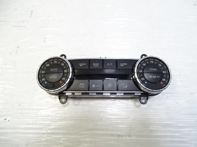 Mercedes X166 GL450 switch, heater AC climate control, 1669000606
